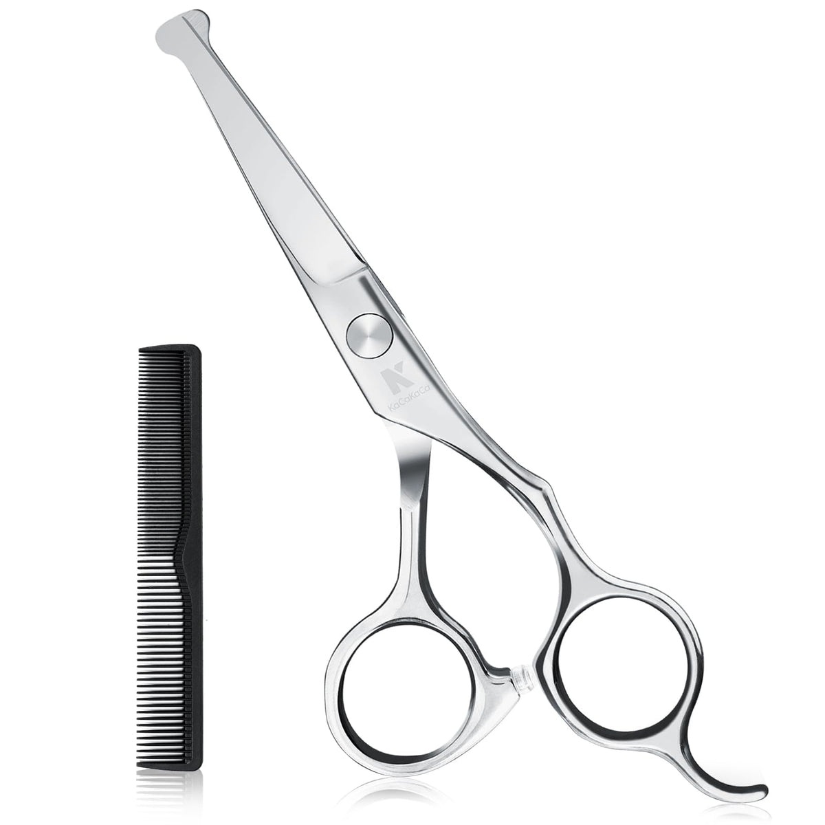 Kacacaca kids scissors with blunt tip for safe at-home haircuts.