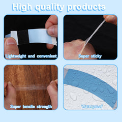 Kachanaa transparent tape attachment creates discreet natural finish