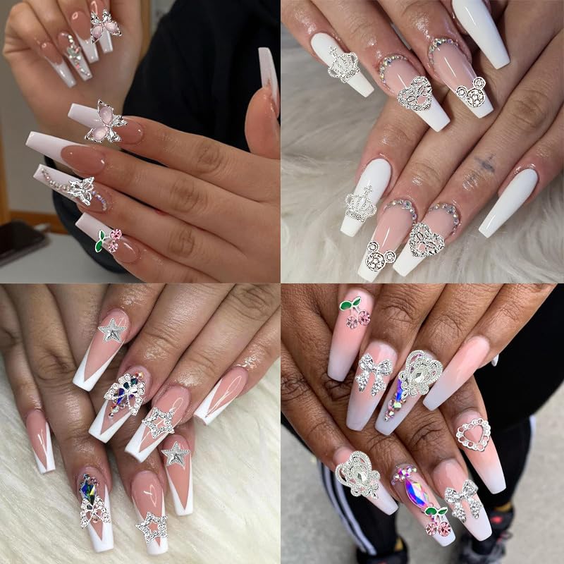 KACHIMOO heart charm for romantic nail art ideas.