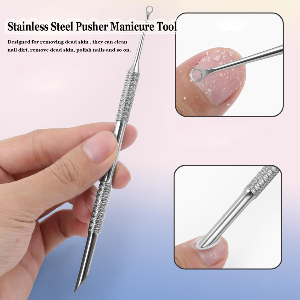 KACHIMOO Self-adhesive Sandpaper for quick, hygienic nail prep.