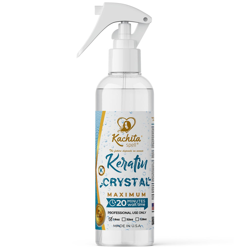 Kachita Spell Keratin Crystal long-lasting blowout on styled hair