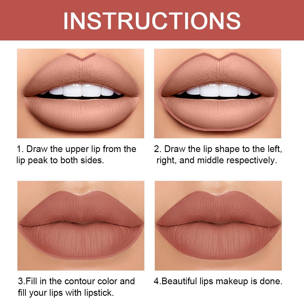 Kaely long-wear lip color provides durable shade through busy days