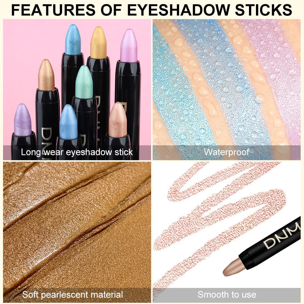 Sombra-stick Kaely rosa cielo para un toque suave y luminoso.