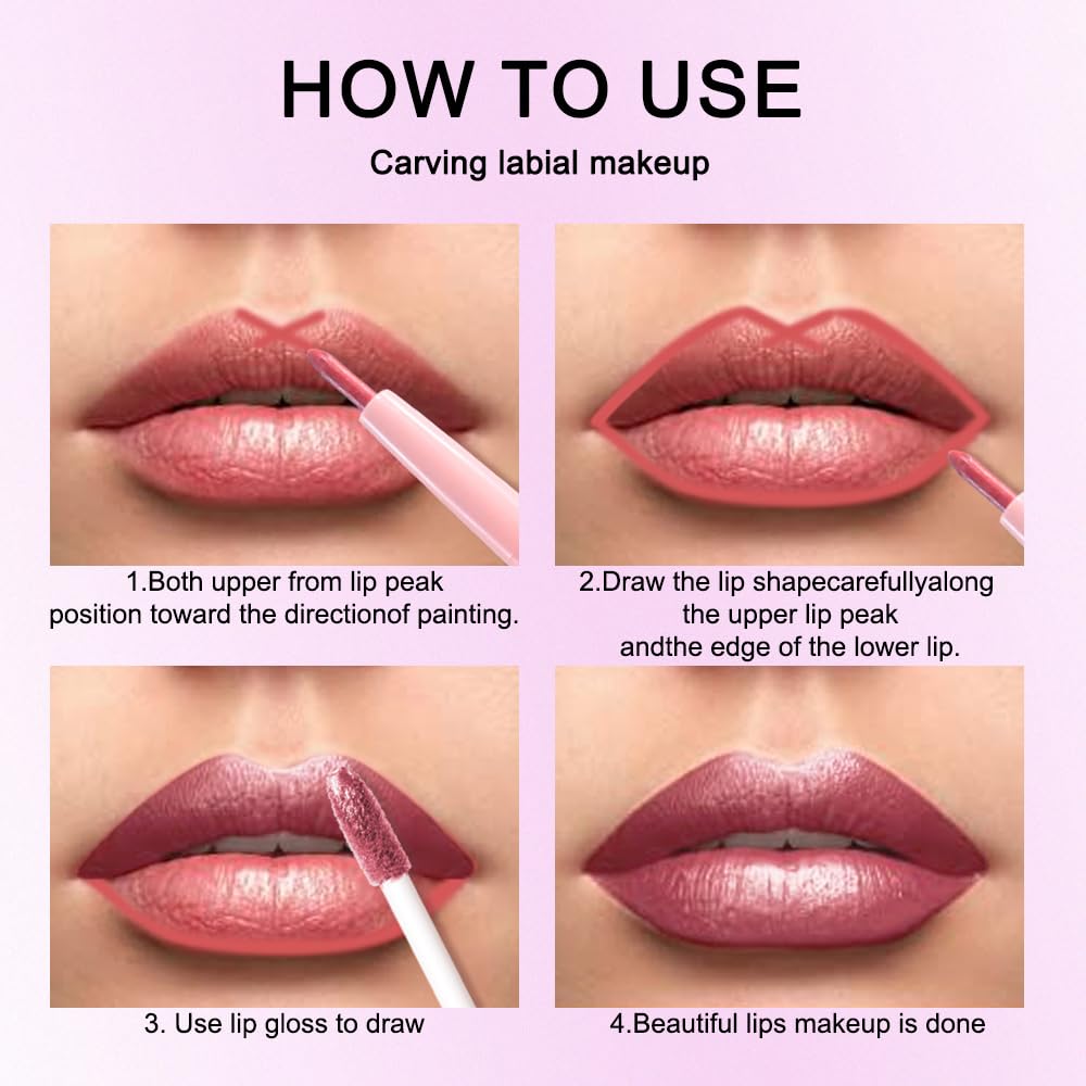 Kaely barra-labial metalico con duracion de 24h para colores vibrantes.