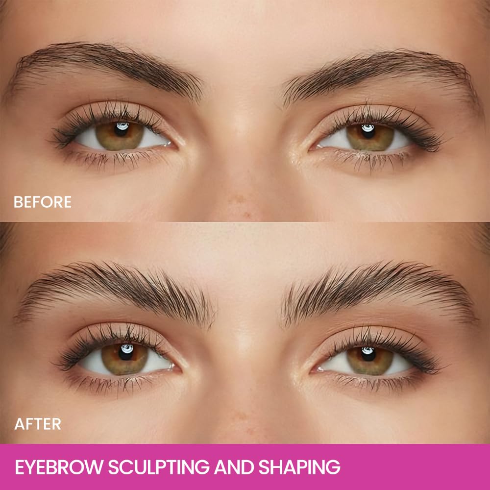 Kaely Brow Glue packaging with transparent bottle for informed choice
