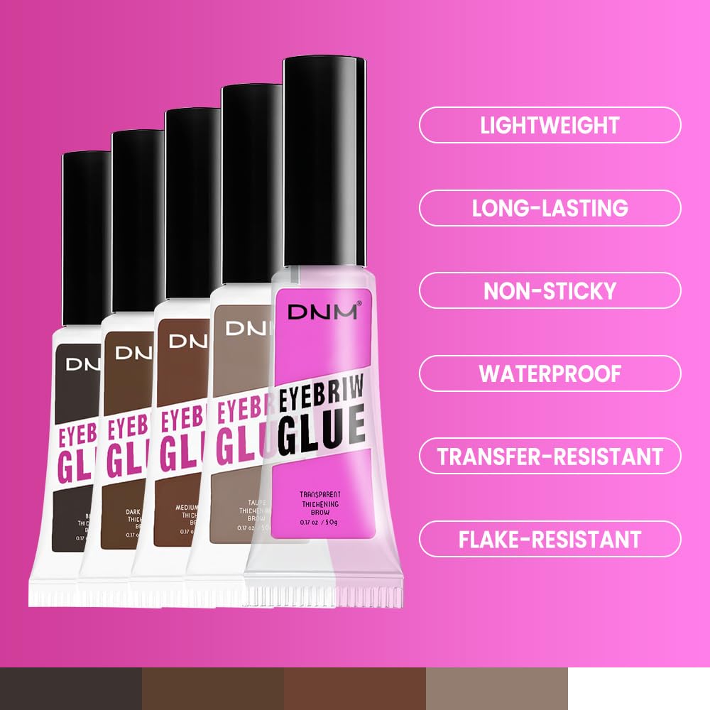 Kaely Brow Glue vegan and cruelty-free badge on packaging