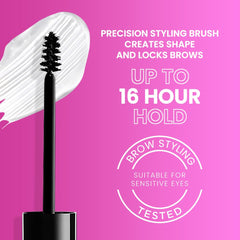 Kaely Brow Glue waterproof hold visible through sweat and humidity