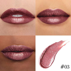 kaely gama-tonos metalicos labios: variedad de tonos neutro y rojo intenso.