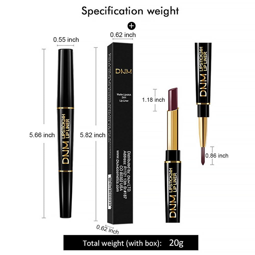 Kaely long-lasting lip makeup keeps you polished from day to night.