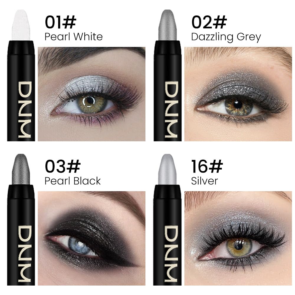 Kaely smoky eye stick Dazzling Grey for smoky depth and metallic sheen