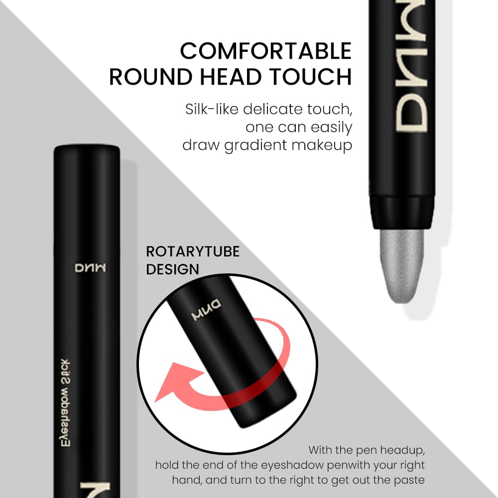 Kaely smoky eye stick Pearl Black for intense contrast and liner-style definition