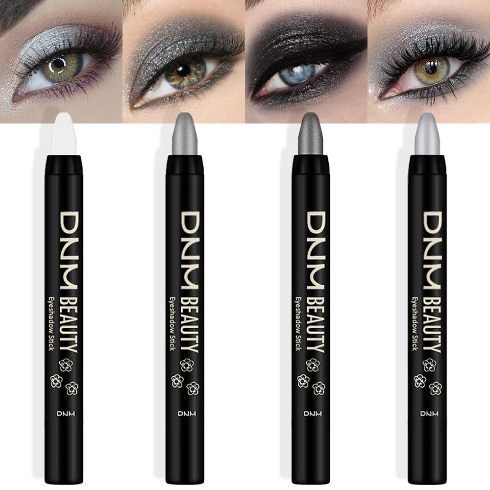 Kaely smoky eye stick Pearl White with radiant shimmer for bright daytime looks