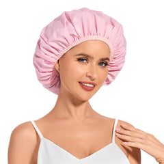 Gorra de ducha Kafteri impermeable para mujeres mantiene el cabello seco.