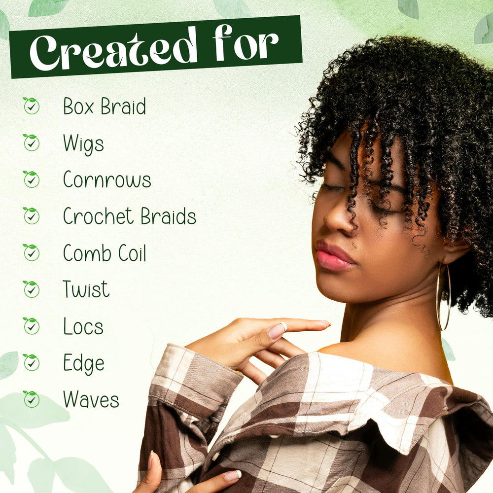 KAGA Neatbraid gel provides professional shine without heaviness