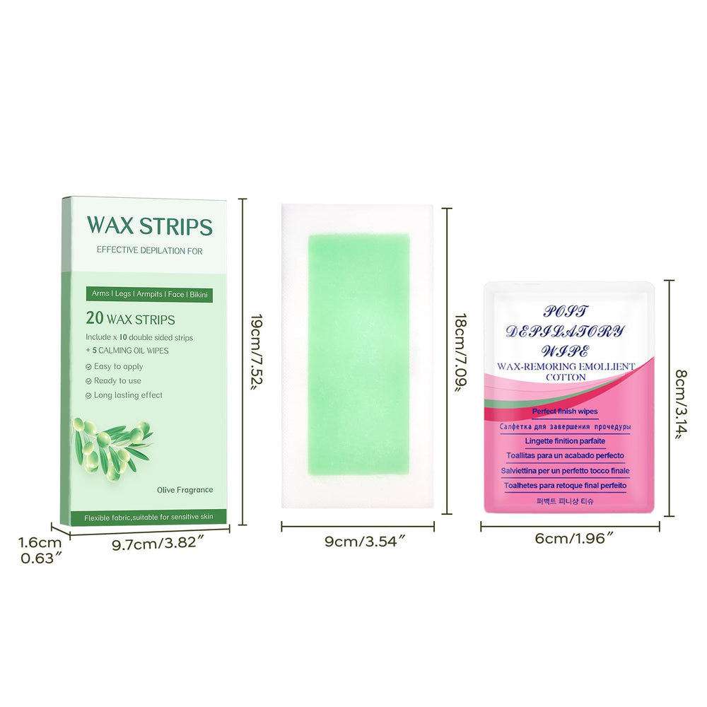 KAGZWXX calming oil wipes provide gentle post-wax care