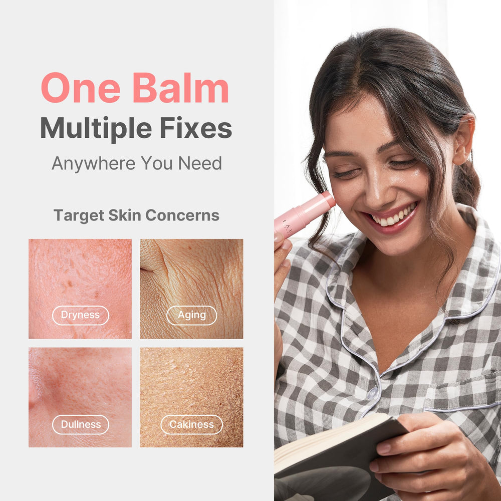 KAHI 48 hour hydration shown by dewy skin after use