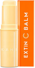 KAHI Extin C Balm Stick close-up showing creamy texture and brightening potential.