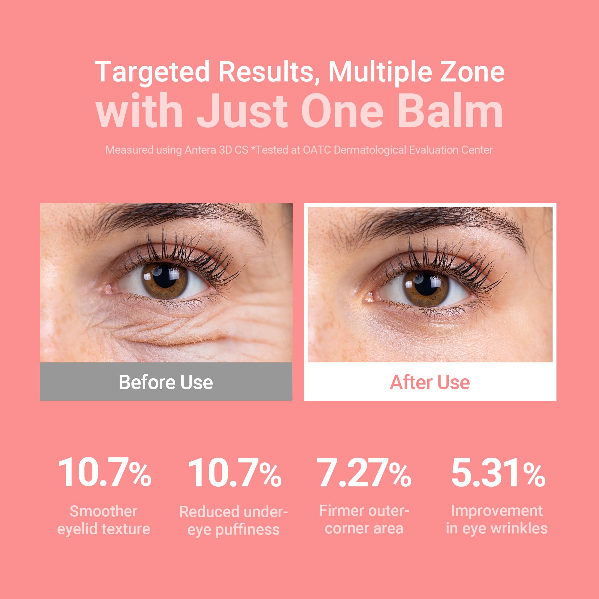 KAHI Wrinkle Bounce eye area hydration demonstration for refreshed look