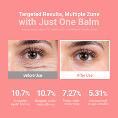 KAHI Wrinkle Bounce eye area hydration demonstration for refreshed look