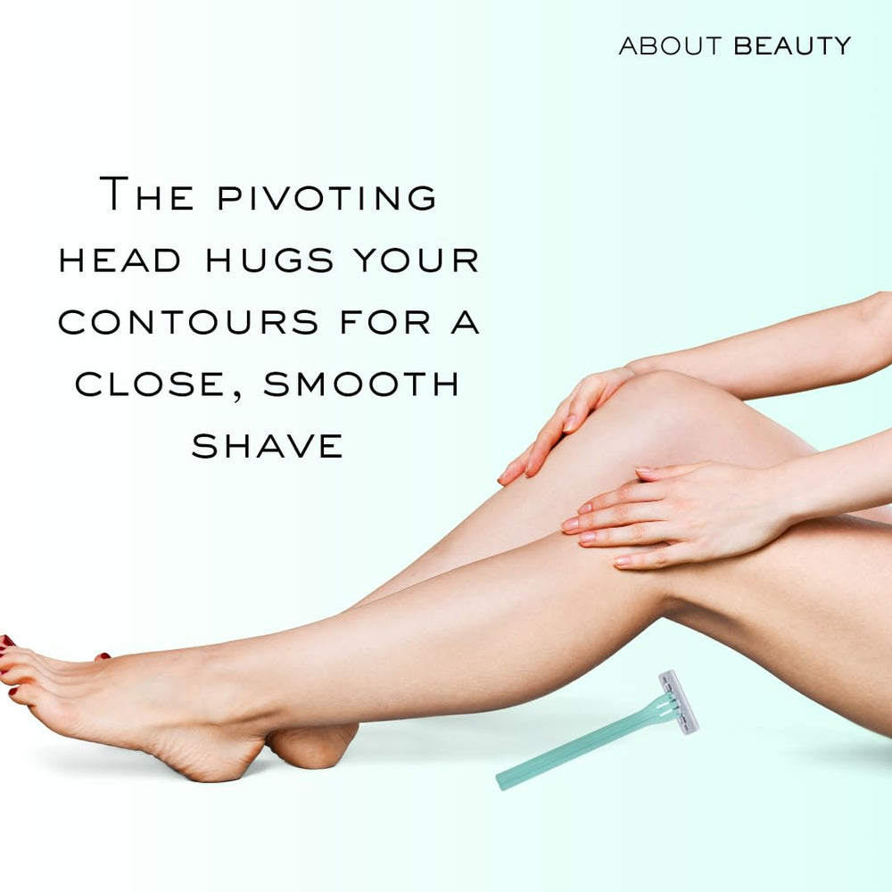 Kai About Face Body 12 disposable razors offer convenient value.
