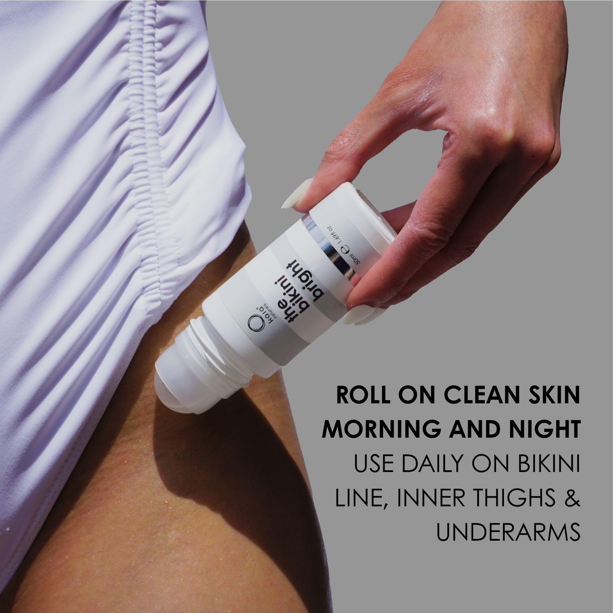 Kaia Naturals The Bikini Bright 10% azelaic acid visibly targets dark spots.