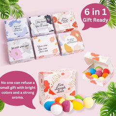 Kainga Recka bath bombs enriched with grape seed, coconut, and avocado oils