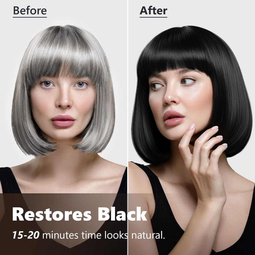 KAISASA aplicación directa en cabello seco para coloración rápida sin mezcla.