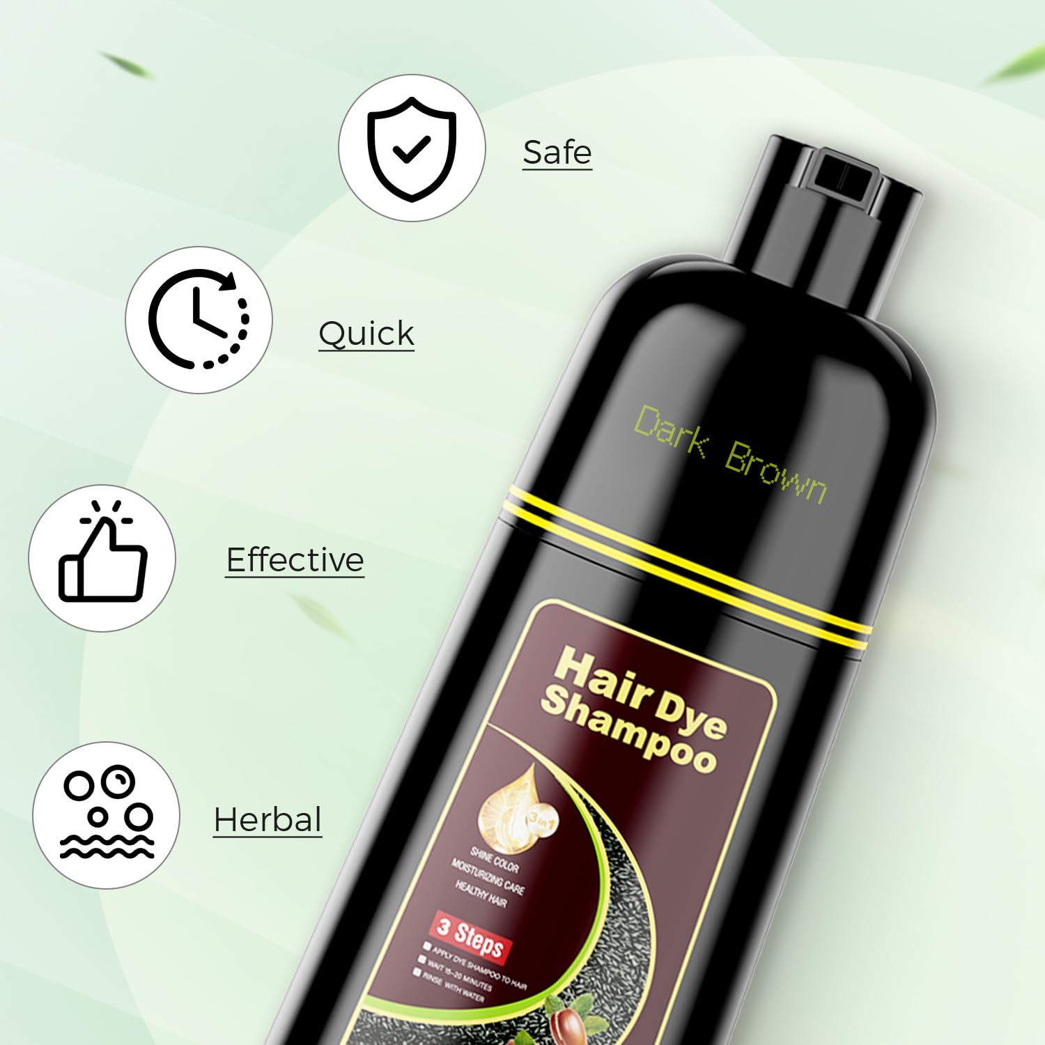 KAISASA aroma herbal fresco durante la aplicación