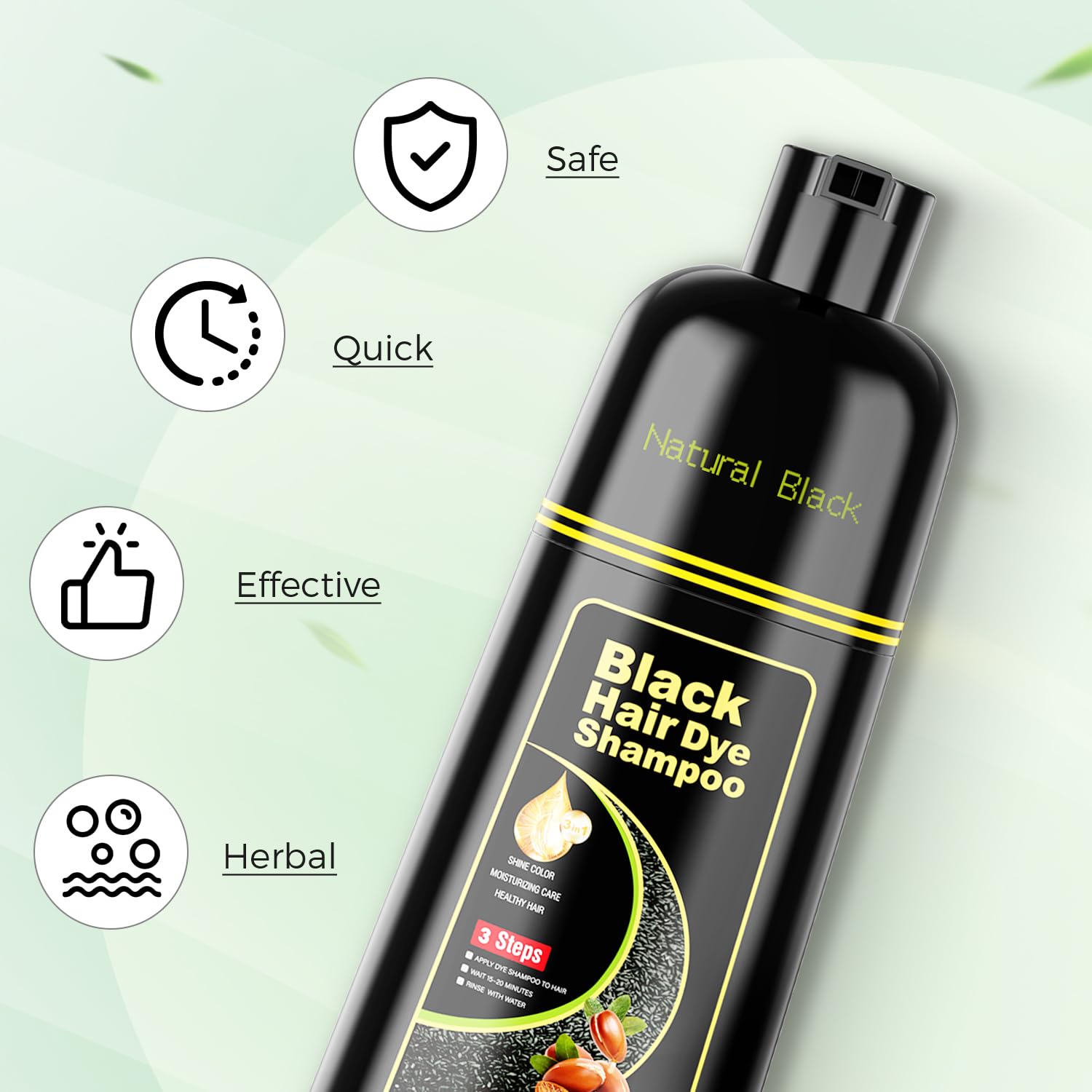 KAISASA envase-500ml: tamaño práctico para uso regular en casa
