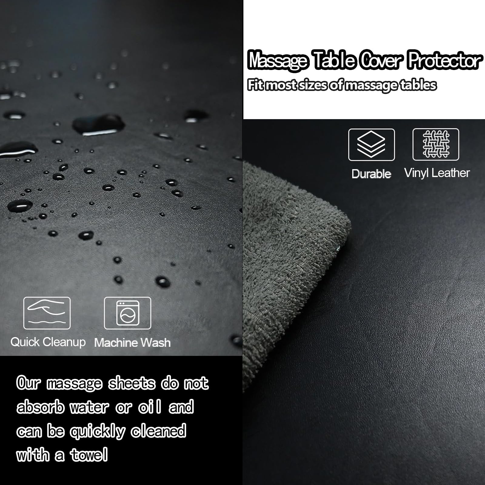 KAKU HOME bed-cover doubles as a topper for quick spa setups.
