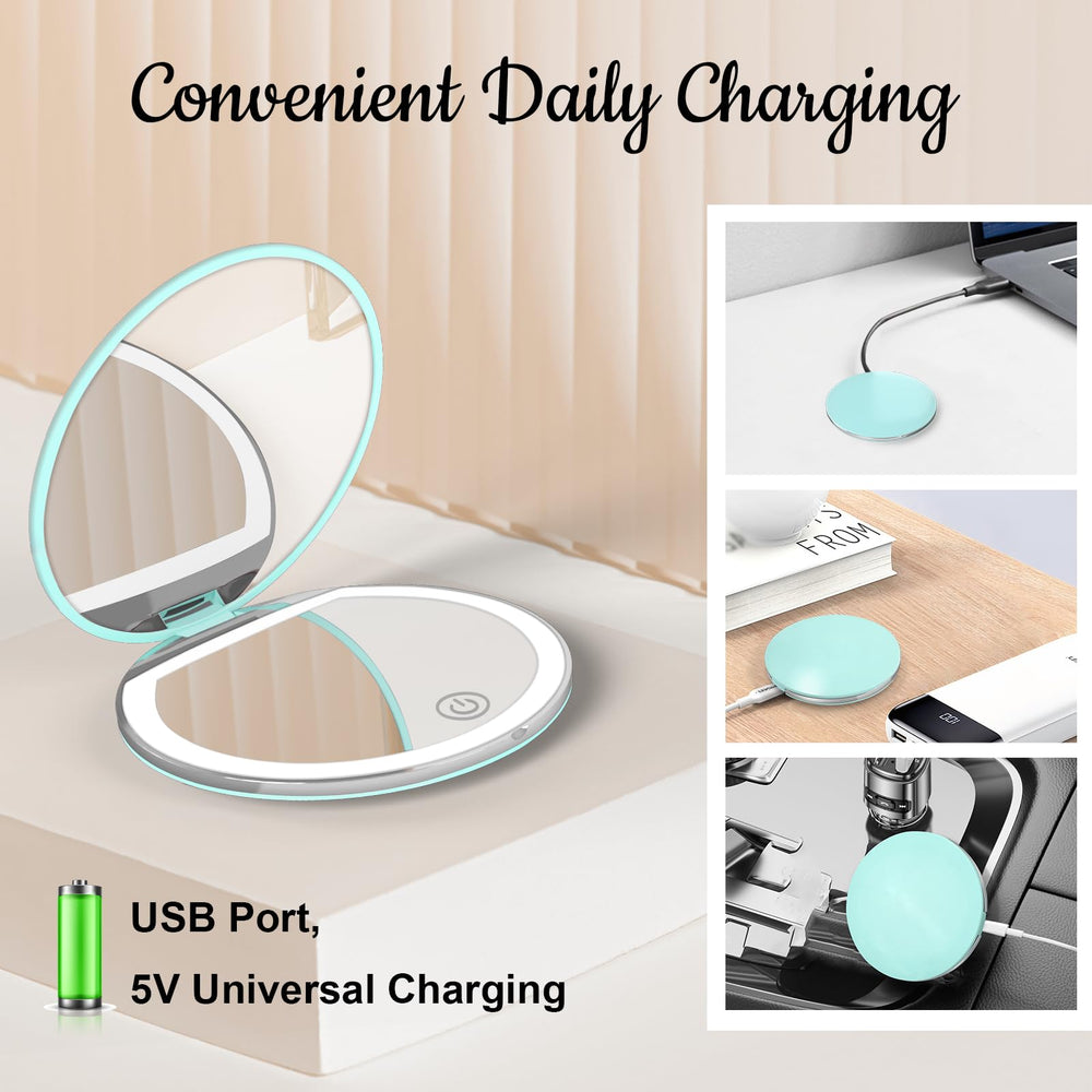Kakuje Pocket Mirror lightweight travel companion for daily routines