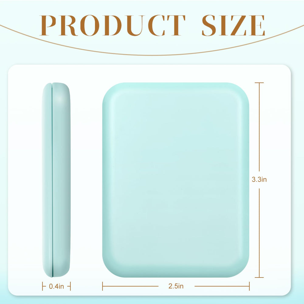 Kakuje portable magnification mirror perfect for quick checks before going out.
