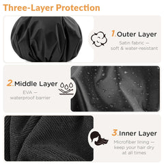 KAKURUMA microfiber lining absorbs moisture for quicker post-wash drying.
