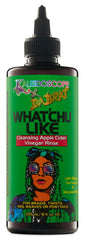 Kaleidoscope Miracle Drops Da Brat, vista de la botella vertida, limpieza suave para el cuero cabelludo