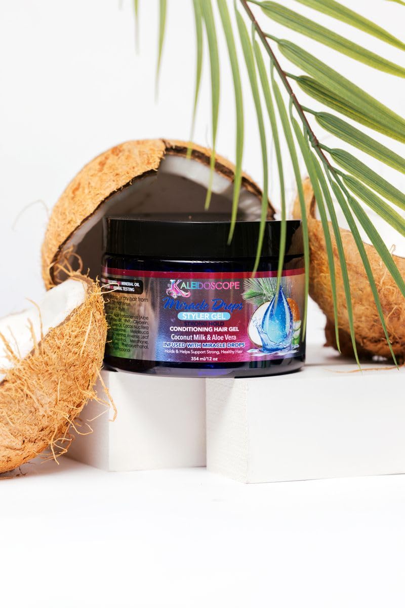 KALEIDOSCOPE MIRACLE DROPS: aplicación fácil en pelo húmedo o seco para un acabado flexible.