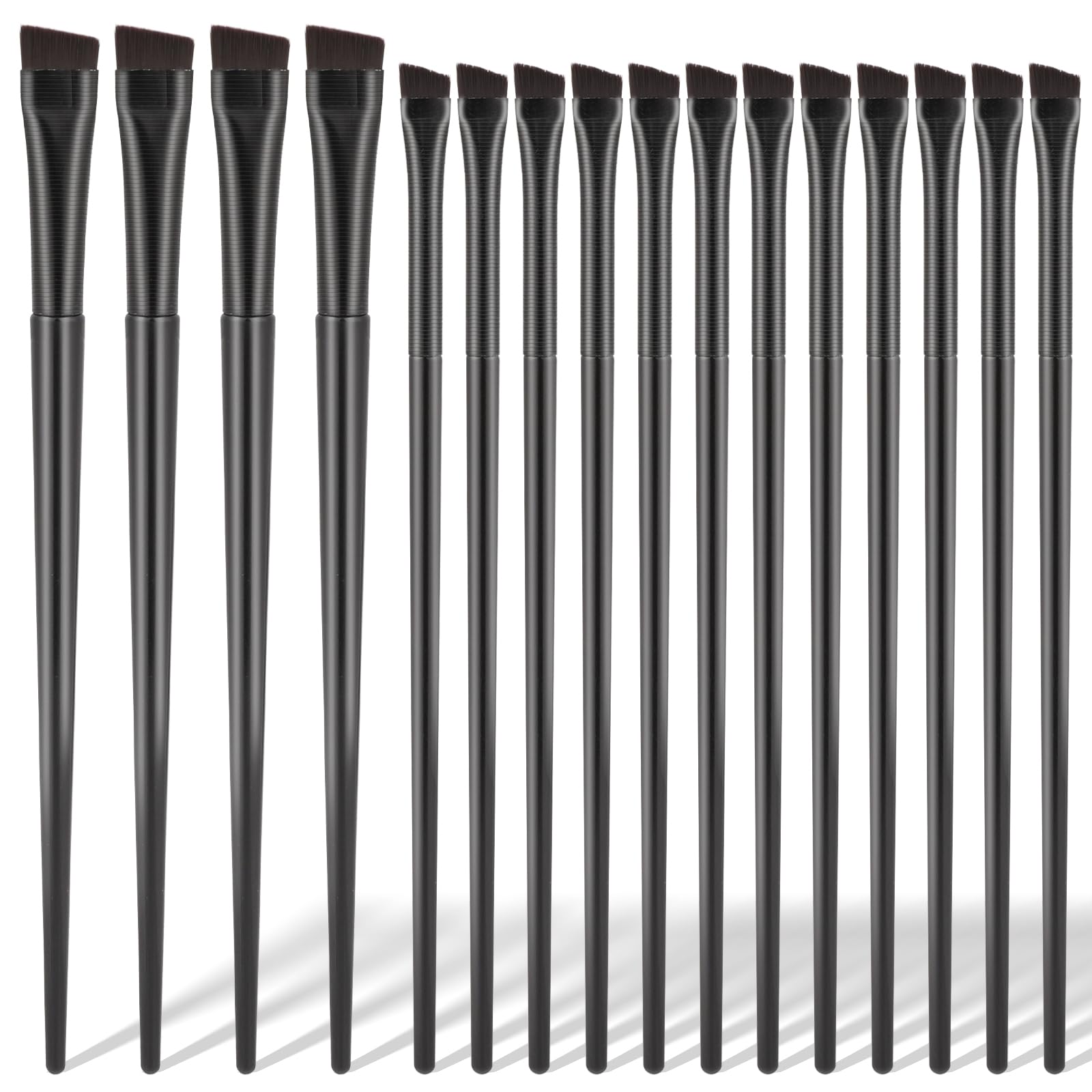 KALIONE angled eyebrow brush set pack for precise brow definition.
