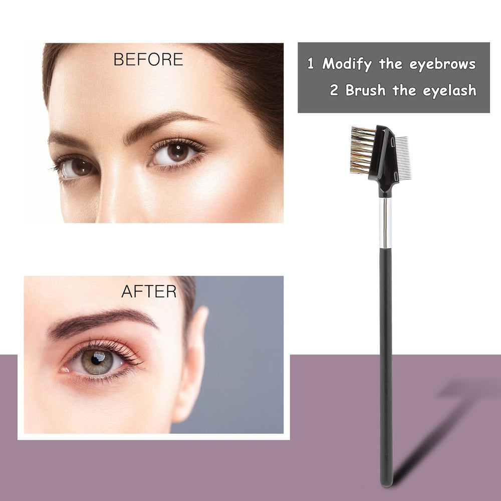 Kalione professional-ready eyebrow brush for salon or home use