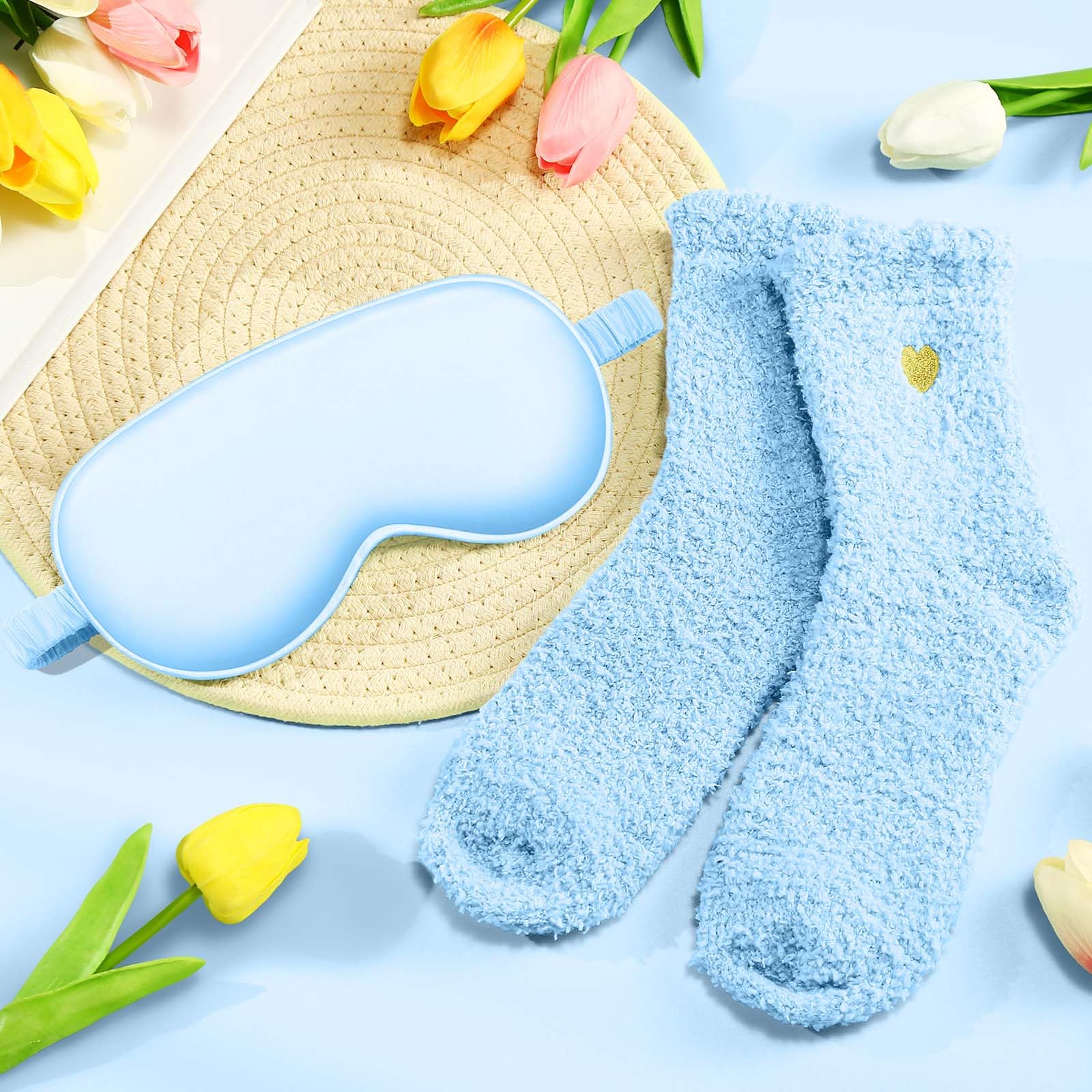 Kalokey silk eye mask for restful, undisturbed sleep.