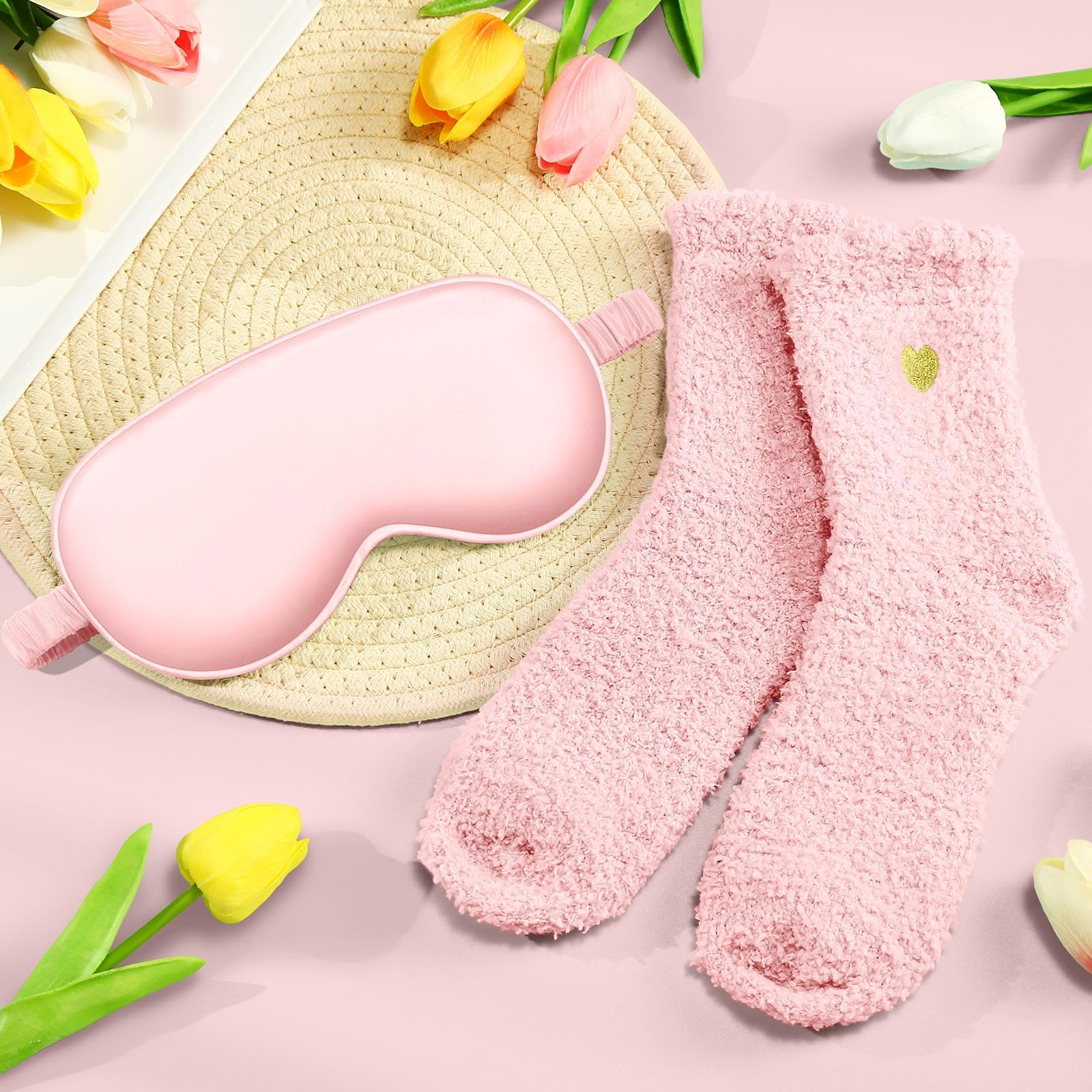 Kalokey silk eye mask aids restful sleep and relaxation