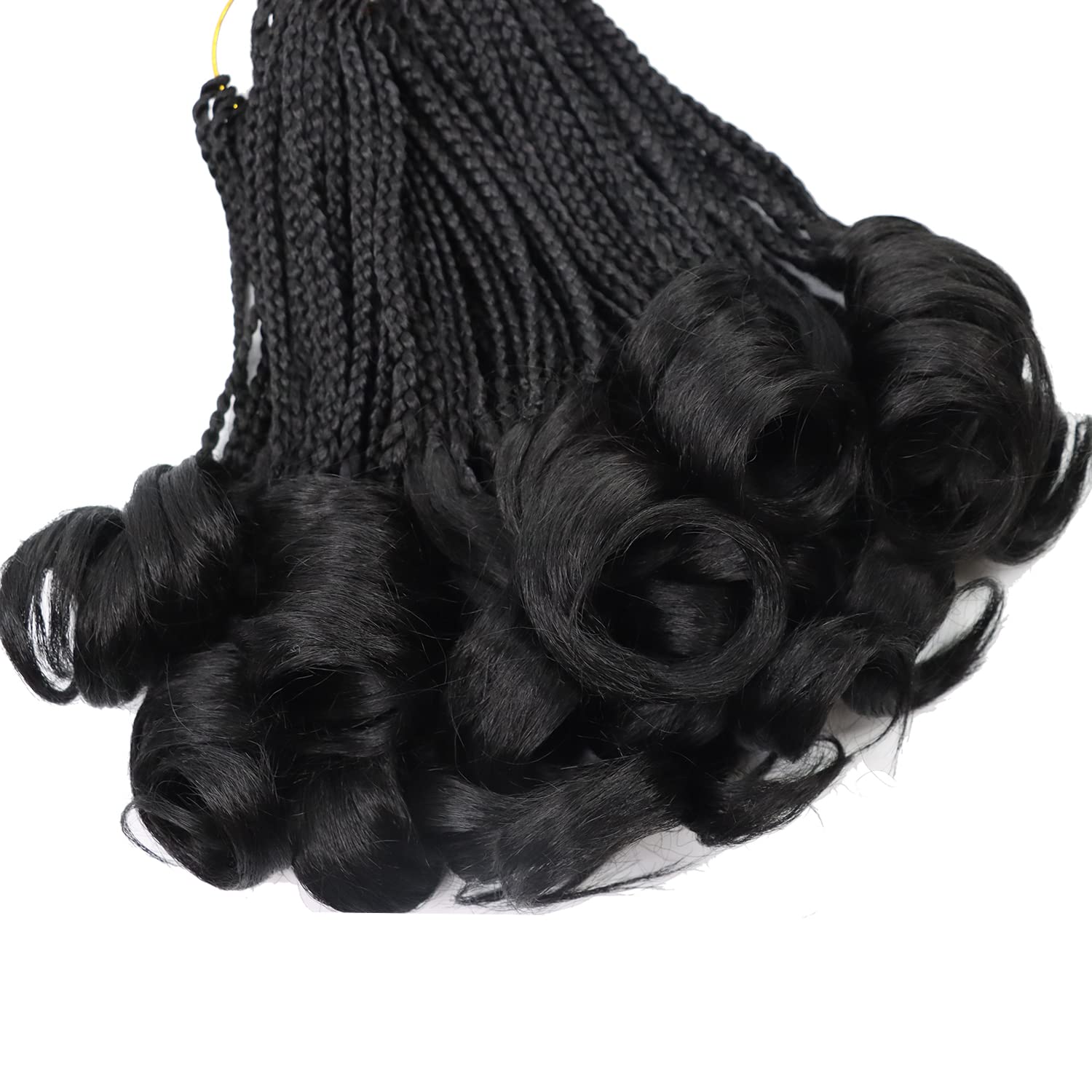 Soft, lightweight Kaluli crochet hair with human-hair-like feel