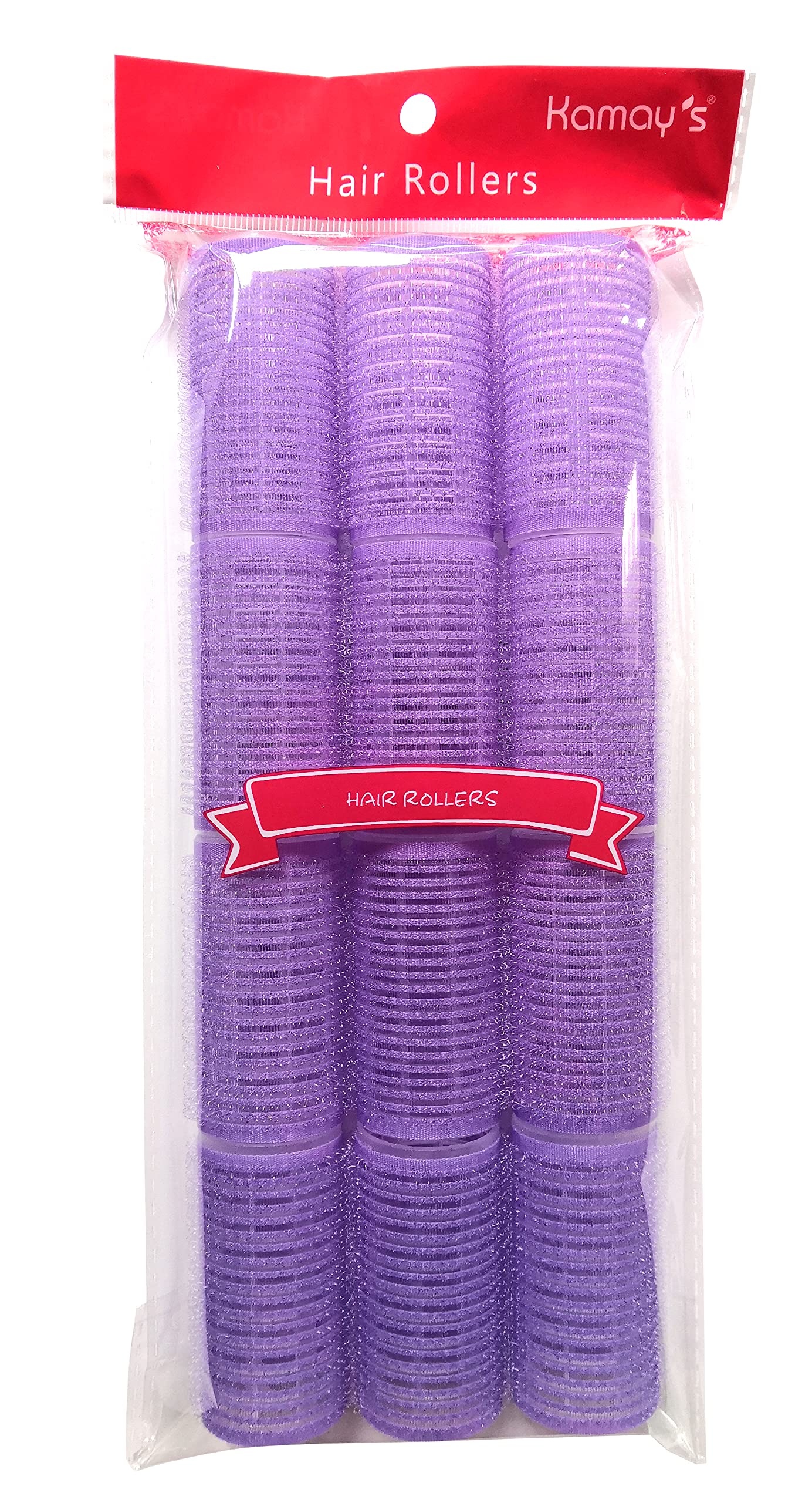 Kamay's 30mm rollers deliver volume and bounce without heat.