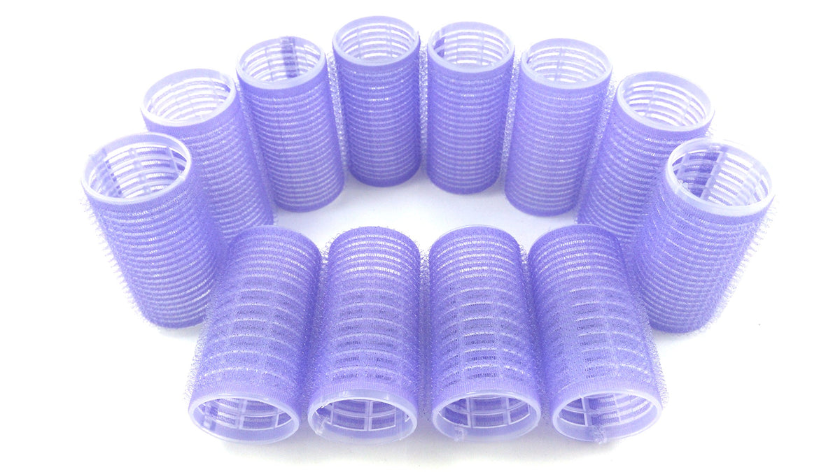 Kamay's self-grip rollers show 30mm diameter for loose curls and heat-free styling.