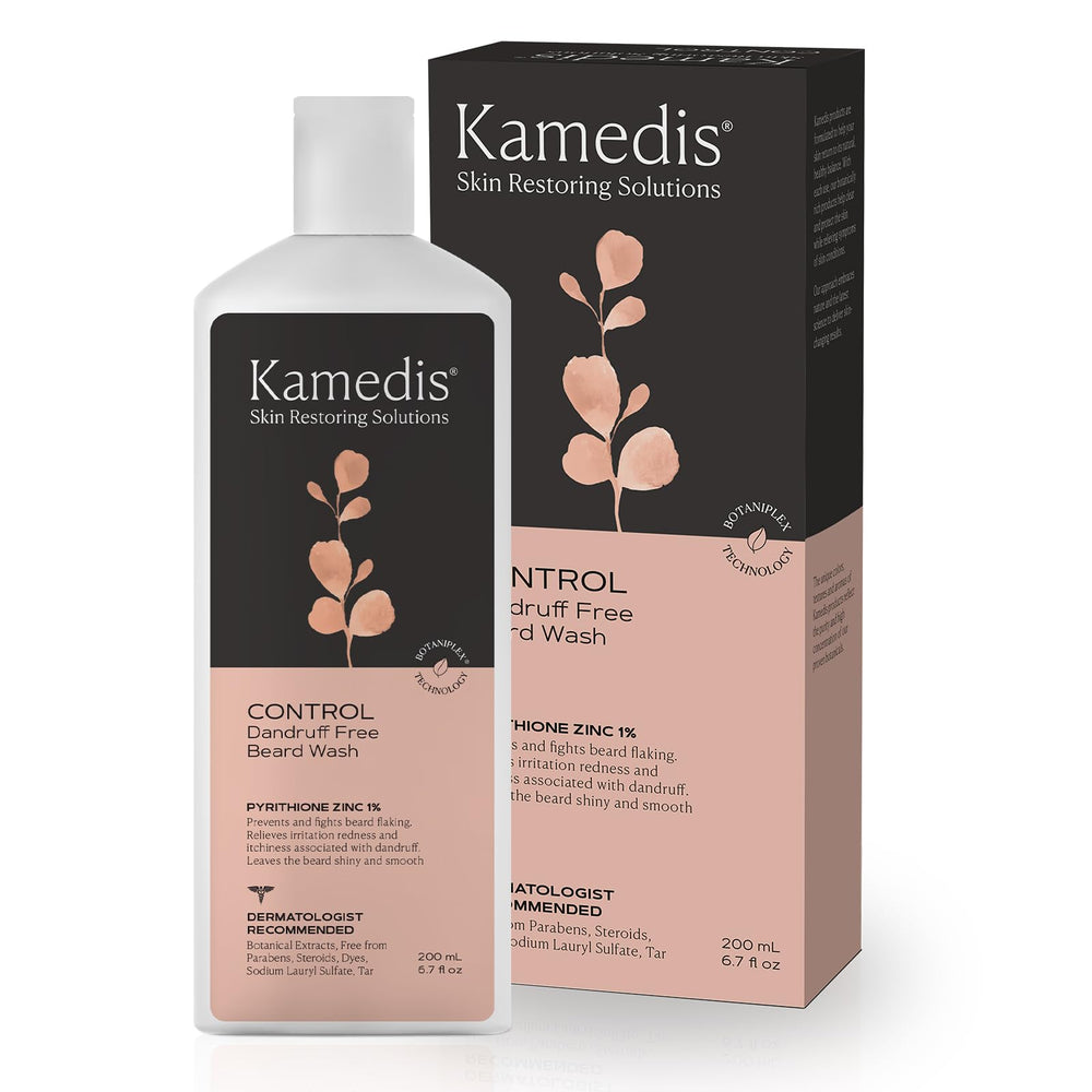 KAMEDIS Beard Wash bottle pour for clean beard