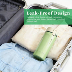 Compact Kaminii 4-in-1 unit shown as a space-saving travel solution.