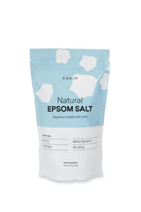 Kanjo Sal Epsom Natural, bote vertido, relajación rápida en el baño.