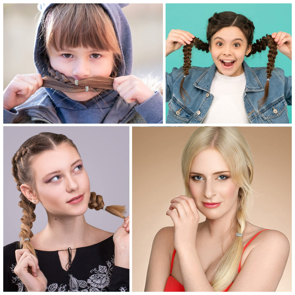 KANPRINCESS ponytail and braid styling ties for wedding or daily wear.