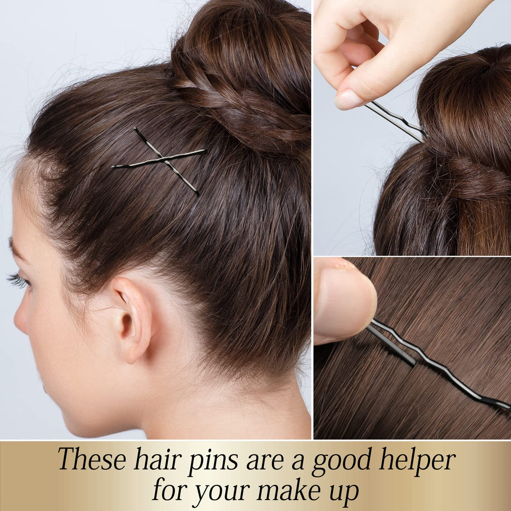 KANPRINCESS Bobby pins fit all hair types for secure styling