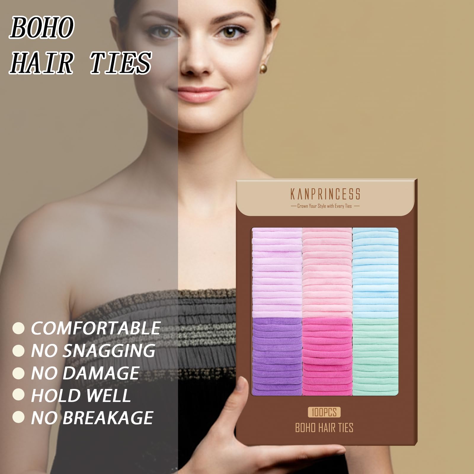 Kanprincess coleteros uso diario: elegante y práctico para peinados