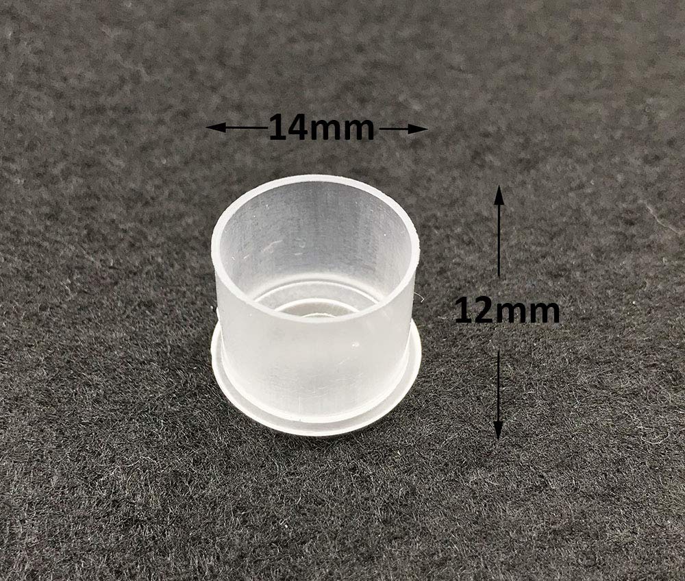 KANSPHY vasos de pigmento desechables 14x12mm, uso seguro y ordenado