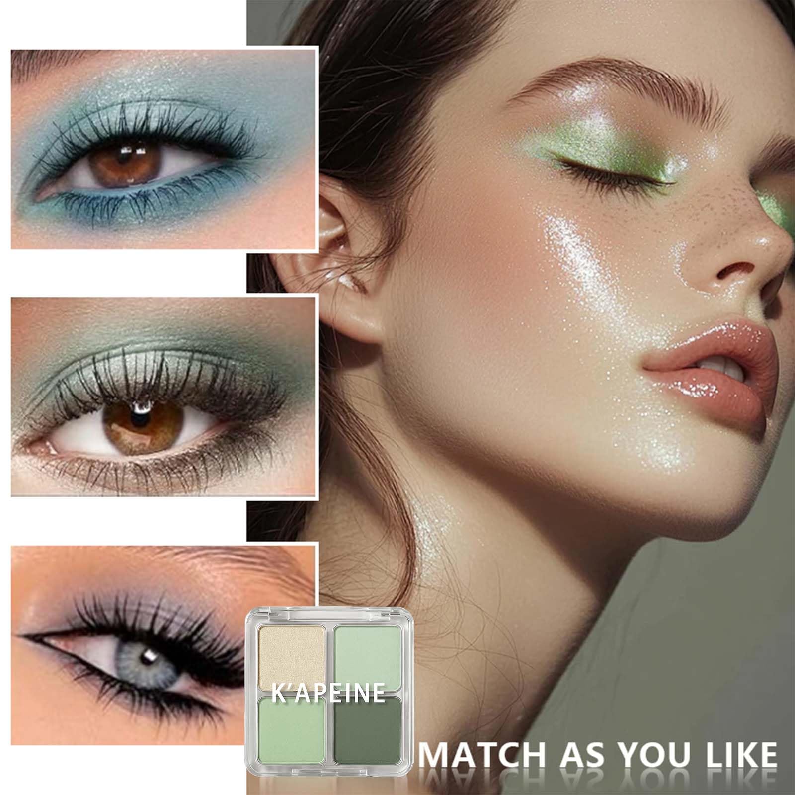 Regalo perfecto de maquillaje K'APEINE para amantes del verde.